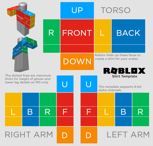 Official Roblox template